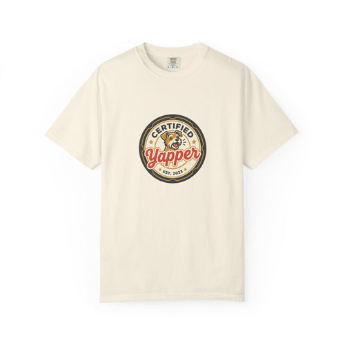 Certified Yapper T-Shirt — Funny Dog Lover Tee