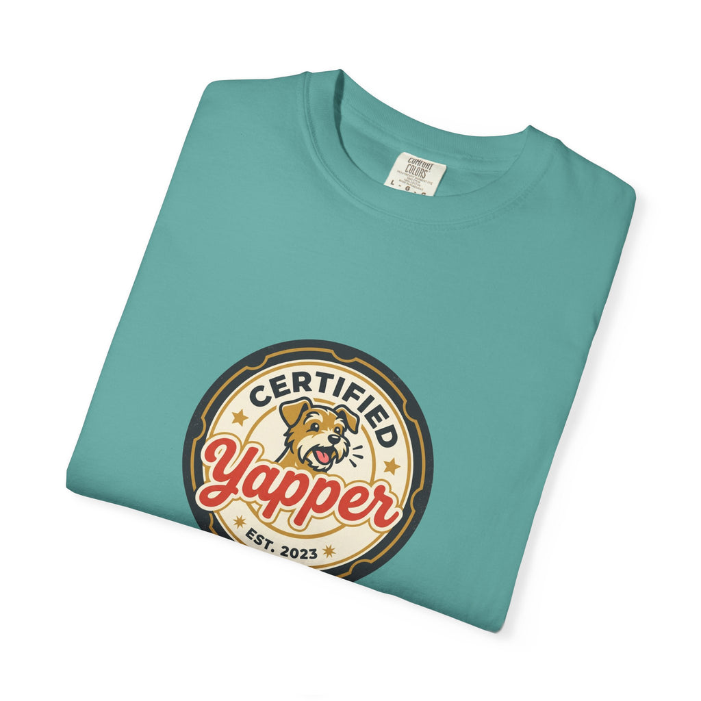 Certified Yapper T-Shirt — Funny Dog Lover Tee