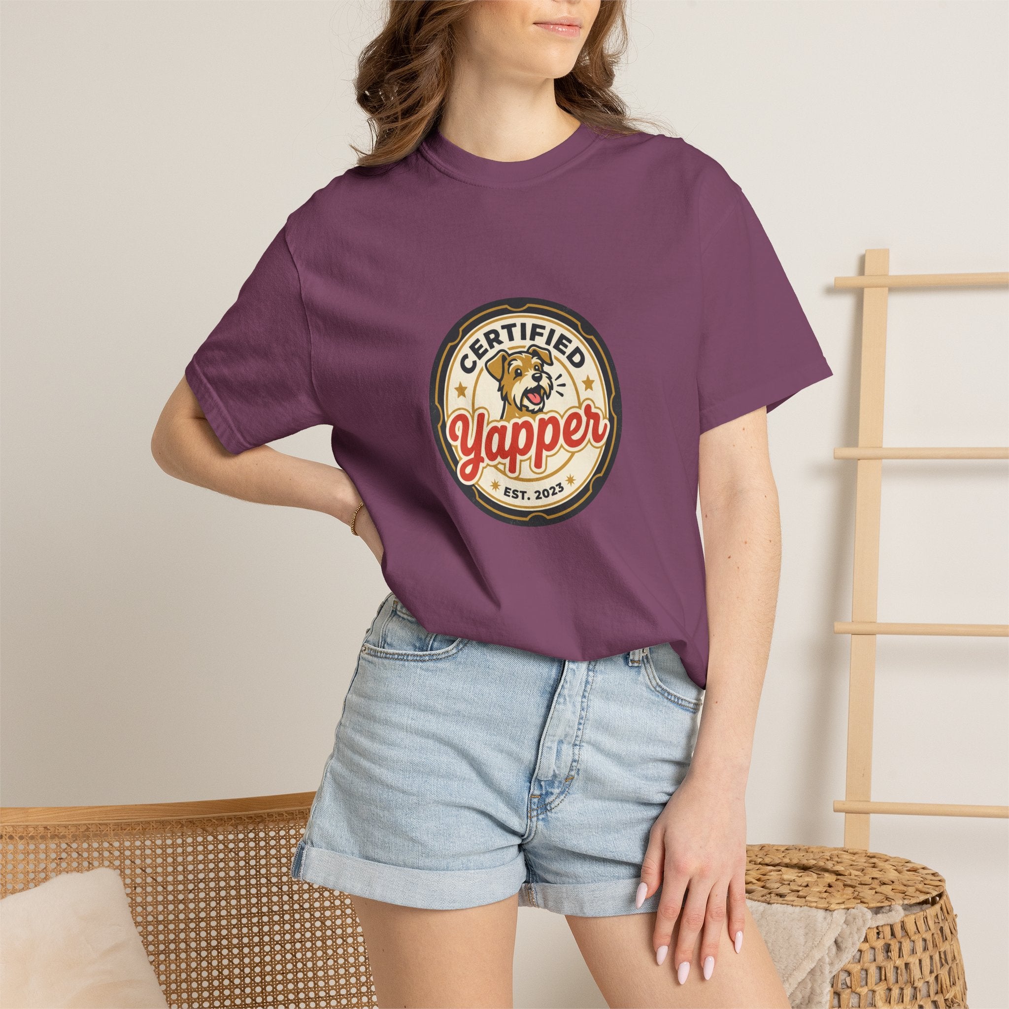 Certified Yapper T-Shirt — Funny Dog Lover Tee