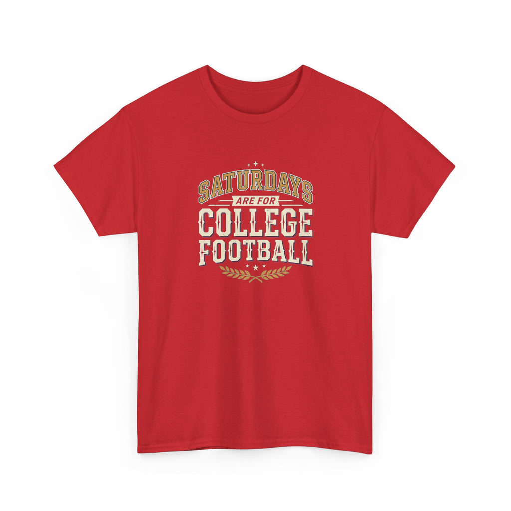 Saturdays College Football Tee — Vintage Game Day Shirt