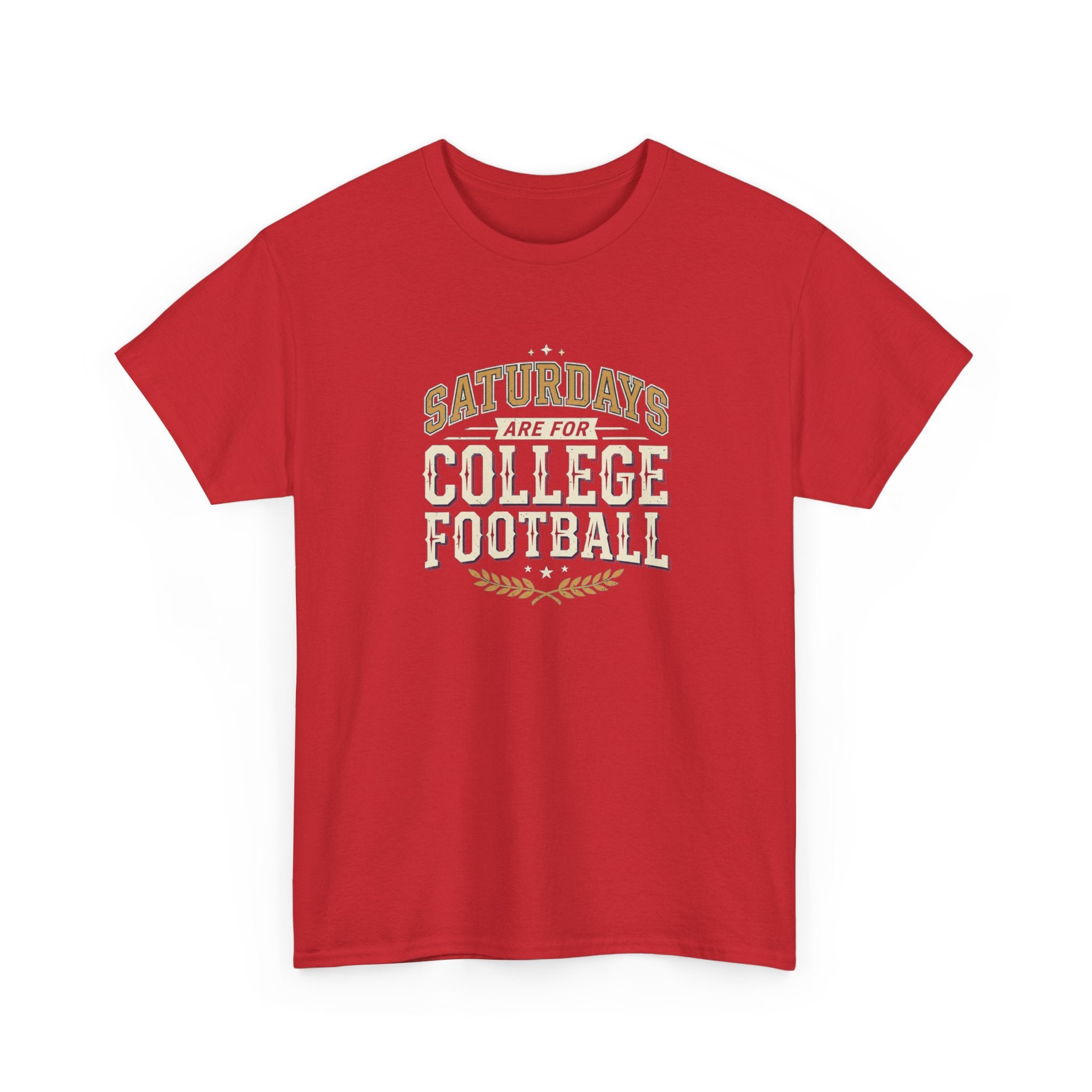 Saturdays College Football Tee — Vintage Game Day Shirt