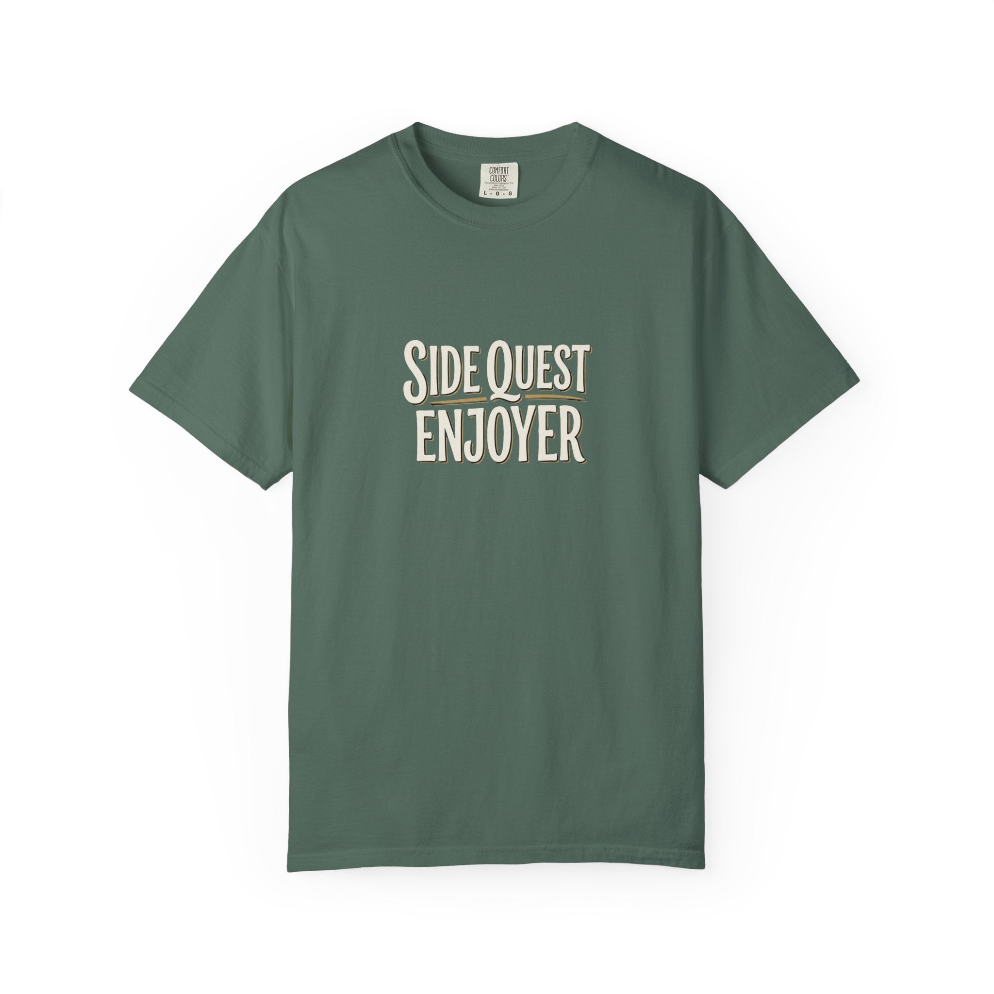 Side Quest Enjoyer T-Shirt — Retro Gamer Adventure Tee